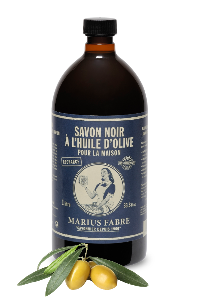 Marius Fabre - Schwarze Olivenseife – 1 L
